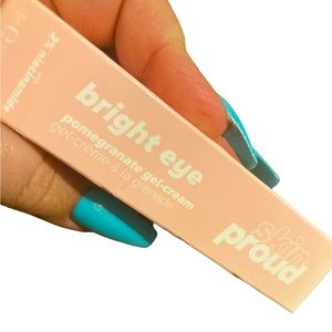 SKIN PROUD Bright Eye Pomegranate Eye Gel-Cream  oz 2% Niacinamide NEW